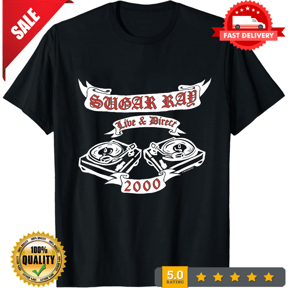 Sugar Ray Live & Direct 2000 Band T Shirt Full Size S-5XL, NEW INSTOCK-TH70680