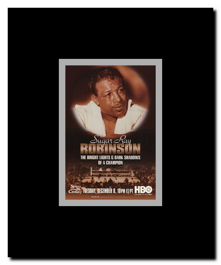 Sugar Ray Robinson: The Bright Lights and Dark Shadows of a Champion Framed Movie Poster