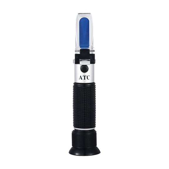 Sugar Refractometer ATC 0-10% Handheld Sugar Meter Sugar Content Testing Equipment For Fruit, Food And Beverage ,Consistent Readings