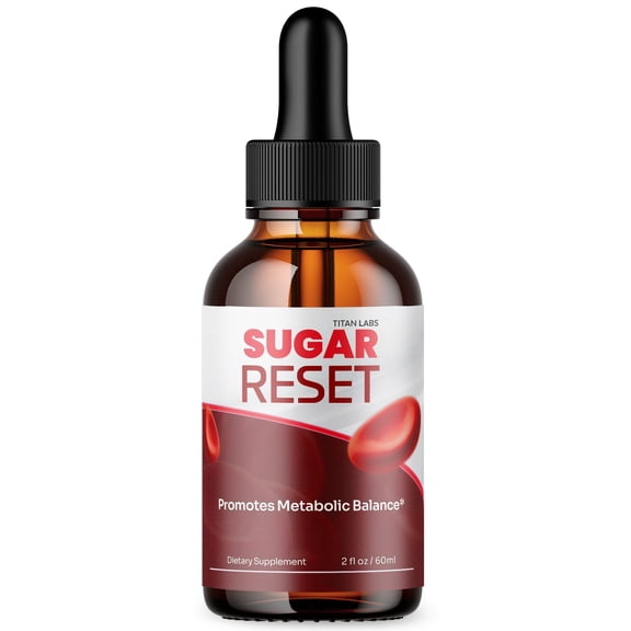 Sugar Reset Advanced Formula Drops Blood Balance Support Supplement SugarReset (1 Pack)