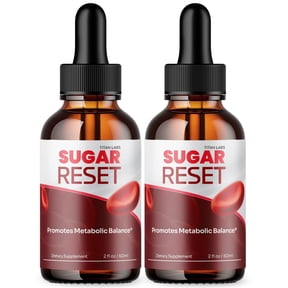 Sugar Reset Advanced Formula Drops Blood Balance Support Supplement SugarReset (2 Pack)