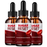 Sugar Reset Advanced Formula Drops Blood Balance Support Supplement SugarReset 3 Pack