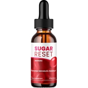 Sugar Reset Drops – SugarReset Advanced Formula Drops Natural Blend Liquid Supplement, 1 Pack, 1 Month Supply