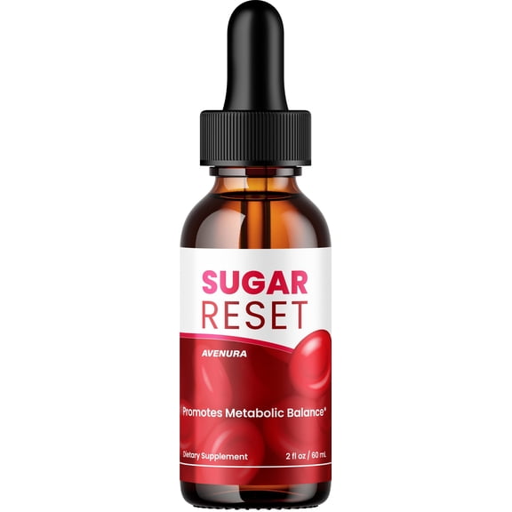 Sugar Reset Drops SugarReset Advanced Formula Drops Natural Blend Liquid Supplement, 1 Pack, 1 Month Supply
