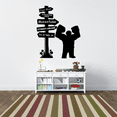 thumbnail image 1 of Sugar Rush Buzzztube Litwak Pathway Signage Cartoon Wall Sticker Art Decal for Girls Boys Room Bedroom Nursery Kindergarten House Fun Home Decors Stickers Wall Art Vinyl Decoration Size (24x26 inch), 1 of 2