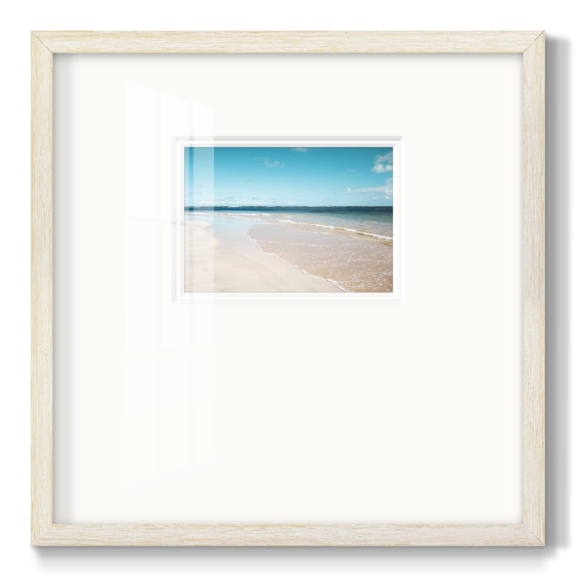 Sugar Sand BeachPremium Framed Print