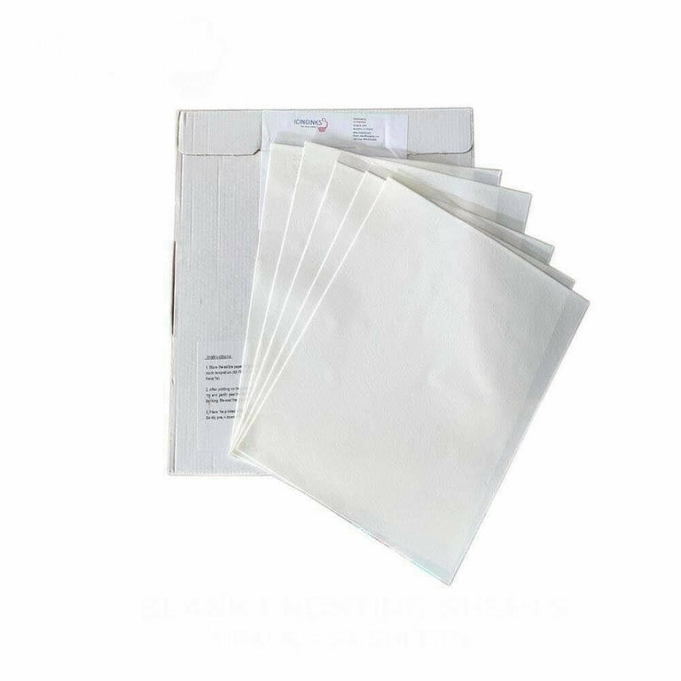 Sugar Sheets Edible Paper Print-Ons Sheets A4 (8.3 x 11.7 Inch