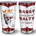 thumbnail image 1 of Sugar Skull Gifts for Women Tumblers 20oz - Skull Gifts Coffee Mug - Skull Gifts for Men Cup - Skull Themed Gifts - Day of The Dead Gifts - Skull Decor, 1 of 6