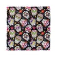 thumbnail image 1 of Sugar Skull Head Scarf, Mexico Themed Design, Head Wrap, 3 Sizes, by Ambesonne, 1 of 2