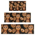 thumbnail image 1 of Sugar Skull Pumpkins Halloween Pattern Kitchen Rugs Sets Of 3,Kitchen Runner Rugs Non Skid Washable,Decorative Kitchen Floor Mats for Kitchen,Sink,Laundry,17"x30"+ 17"x47" + 17"x59", 1 of 6