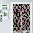 thumbnail image 1 of Sugar Skull Roses Designs Door Curtain Nordic Living Room DoorCurtain Porch Partition Curtain Kitchen Rative Half Curtain, 1 of 4