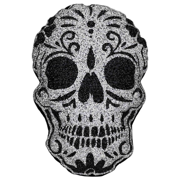 Sugar Skull Shaped Pillow