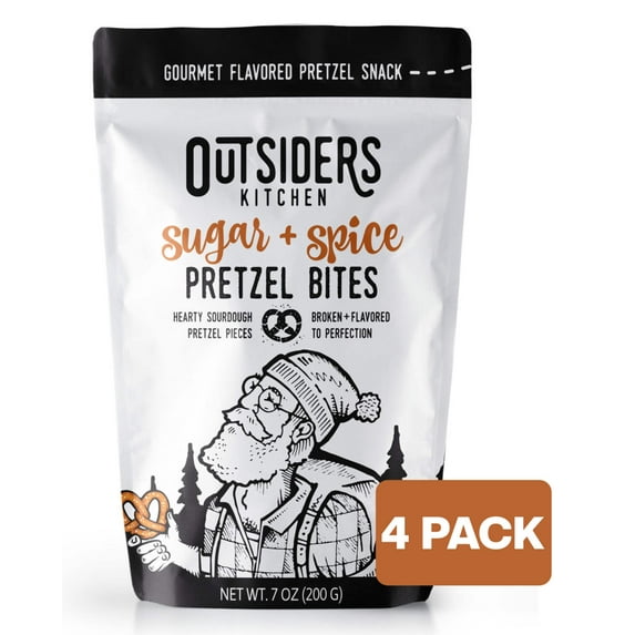 Sugar+Spice Pretzel Bites, 4 Pack