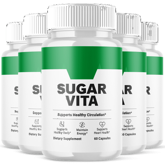 Sugar Vita Blood Balance Support Pills Advanced Formula Vitamin Supplement SugarVita 300 Capsules