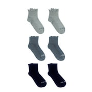 Sugar Women's Ruffle Capri Socks, 6-Pack, Size 4-10