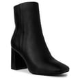thumbnail image 1 of Sugar Womens Elly Faux Leather Dressy Ankle Boots, 1 of 1