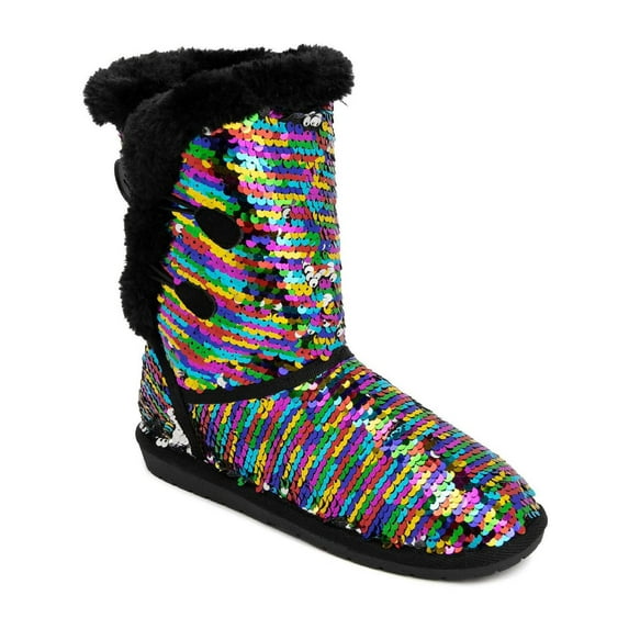 Sugar Womens Marty Faux Suede Cold Weather Winter & Snow Boots