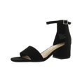 thumbnail image 1 of Sugar Womens Noelle Faux Suede Ankle Strap Heel Sandals, 1 of 3