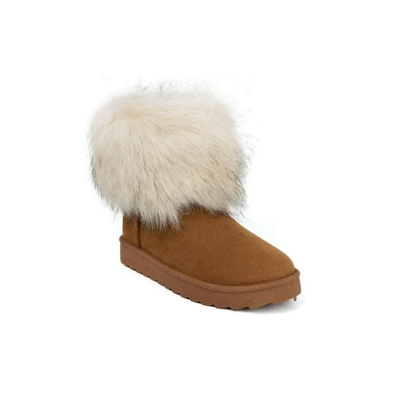 Sugar Womens Radient Faux Suede Cozy Winter & Snow Boots