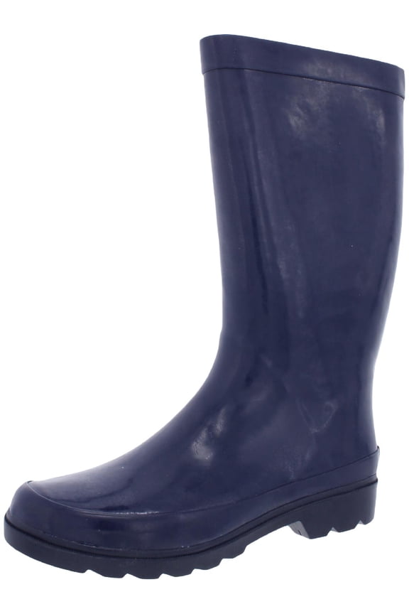 Womens Raffle Waterproof Tall Rain Boots