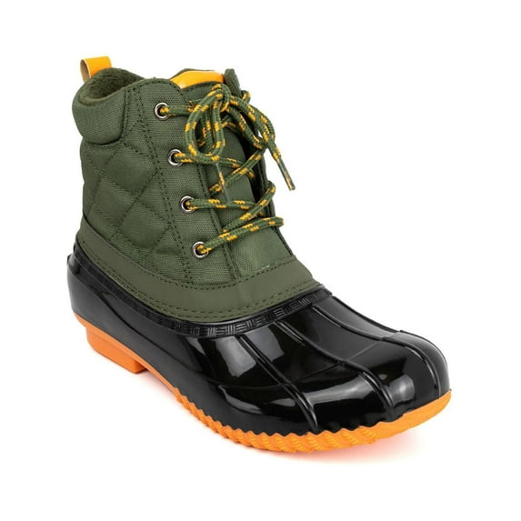 Sugar Womens Skippy Lace-Up Quilted Rain Boots