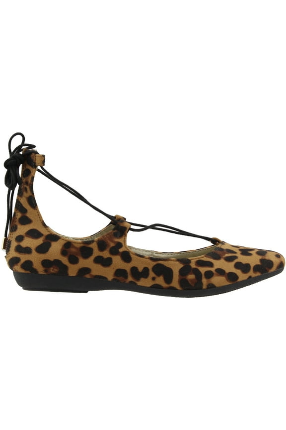 Womens Starrstruck Leopard Ballet Flats Casual Shoes