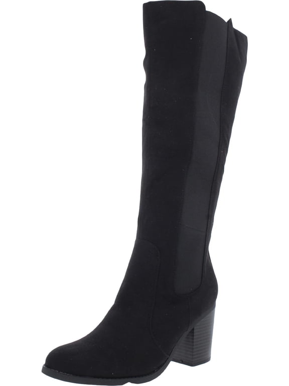 Womens Willetta Laceless Knee-High Boots