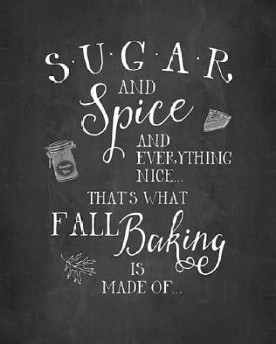 Sugar and Spice Canvas Art - Amy Cummings (24 x 30)