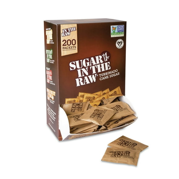 Sugar in the Raw 4480050319 0.2 oz Sugar Packet (400/Carton)