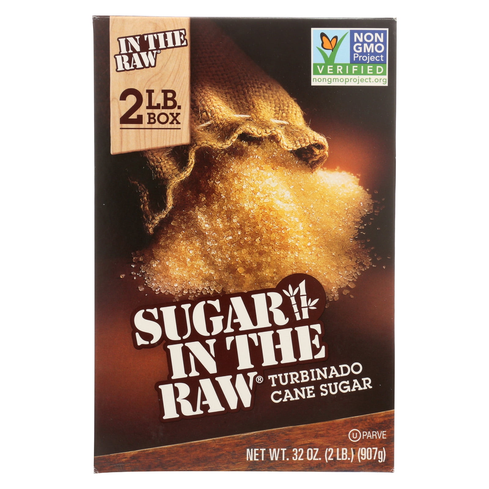 Sugar,　32　Cane　Sugar　Raw　Turbinado　in　the　oz