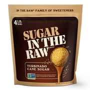 Sugar in The Raw Turbinado Cane Sugar for Baking, Coffee, and Cooking, 64 oz, Bag