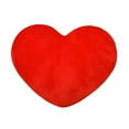 thumbnail image 1 of SugarBloom 11.8 Inch Heart Shaped Pillow, Soft Faux Fur Love Plush Throw Pillows Cushion for Girls Women, Valentine's Day Gift,Red, 1 of 7