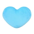 thumbnail image 1 of SugarBloom 15.7 Inch Heart Shaped Pillow, Soft Faux Fur Love Plush Throw Pillows Cushion for Girls Women, Valentine's Day Gift,Sky Blue, 1 of 7