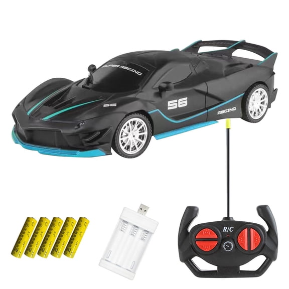 SugarBloom 4-Way Remote Control Car, Wireless High-Speed Drift Racer, Electric Car Model for Beginners & Hobbyists,M