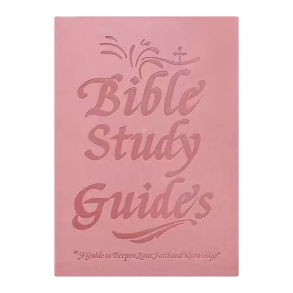 SugarBloom 66-Page Bible Study Guide & Devotional Journal: Women's 66-Page Yearlong Plan - Daily Scripture Quotes, Prayer Reflections to Strengthen Faith - Christian Gift ,Pink
