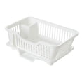 thumbnail image 1 of SugarBloom Bowl and Dish Drying Rack with Storage Box, Thickened Large Size Sink Rack for Kitchen Countertop, Water Filter Organizer for Plates, Bowls, Chopsticks,White, 1 of 4