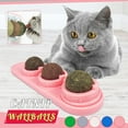 thumbnail image 1 of SugarBloom Catnip Wall Balls Sugar Licking Solid Nutrition Energy Ball Toys - Interactive Licking Treat Toy, Cat Entertainment Toy,Pink, 1 of 3