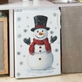 thumbnail image 1 of SugarBloom Christmas Wall Decals Removable, Snowman Wall Stickers Peel and Stick for Indoor Walls, Winter Xmas Wall Decor for Bedroom Living Room Home Party, Festive Holiday Home Decoration Stickers,, 1 of 5