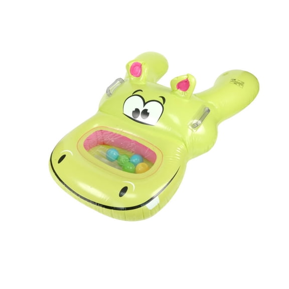 SugarBloom Inflatable riding pool toys for kids - Perfect for summer swimming pool or lake, suitable for 3-8 year old boys and girls, pool floats for children, easy fun and stable riding.,Green