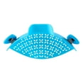 thumbnail image 1 of SugarBloom Silicone Pasta Strainer Clip for Pots, Kitchen Gadget Strainer for Draining Meat, Vegetables, Fruit, and Pasta, Reusable Colander with Clip Design,Sky Blue, 1 of 3