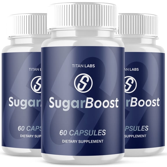 SugarBoost Advanced Formula Blood Support for Health and Wellness Sugar Boost 180 Capsules