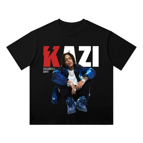 SugarHill Ddot Cotton T-shirt Casual Fashion Short Sleeve Hip-hop Crewneck Tee Shirt