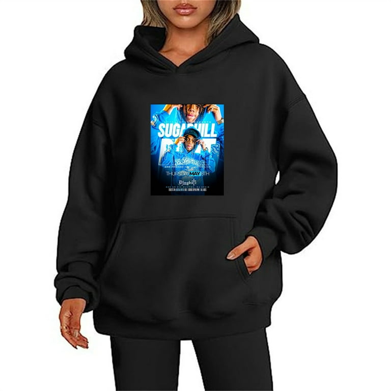 SugarHill Ddot Hoodie Casual Fashion Long Sleeve Women Men Pullover