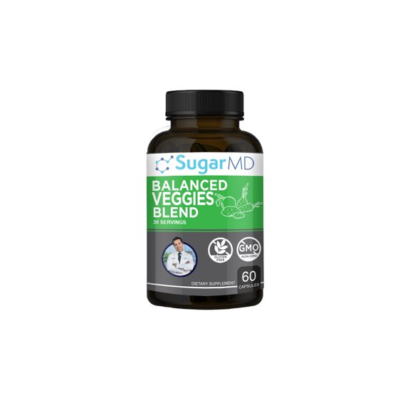 SugarMD Balanced Veggies Blend - 60 Capsules