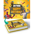 SugarMeLicious Personalized Fortnite Season 2 Edible Cake Topper