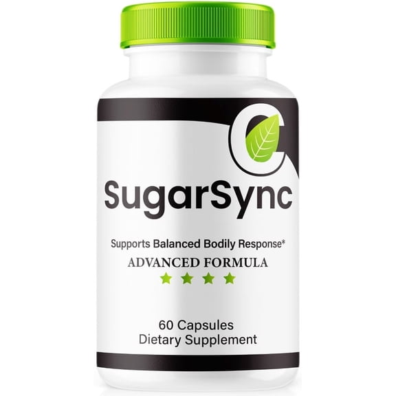 SugarSync Glyco Optimizer Capsules - Official SugarSyncGlyco Blood Support Formula, Sugar Sync Blood Vessel Cleaner, Glycogen Pills, Overall Health & Wellness, Reviews (60 Capsules)