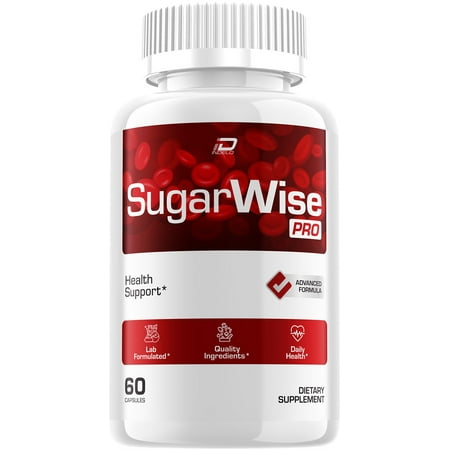 SugarWise Capsules – Sugar Wise Pro Natural Blend Glycogen Support, 1 Pack, 60 Capsules