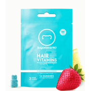 SugarbearPRO  Hair Vitamins Vegan Gummies with Biotin & Essential Vitamins, Multivitamin Dietary Supplement, Berry Flavor, 14 Count 2 Week Supply