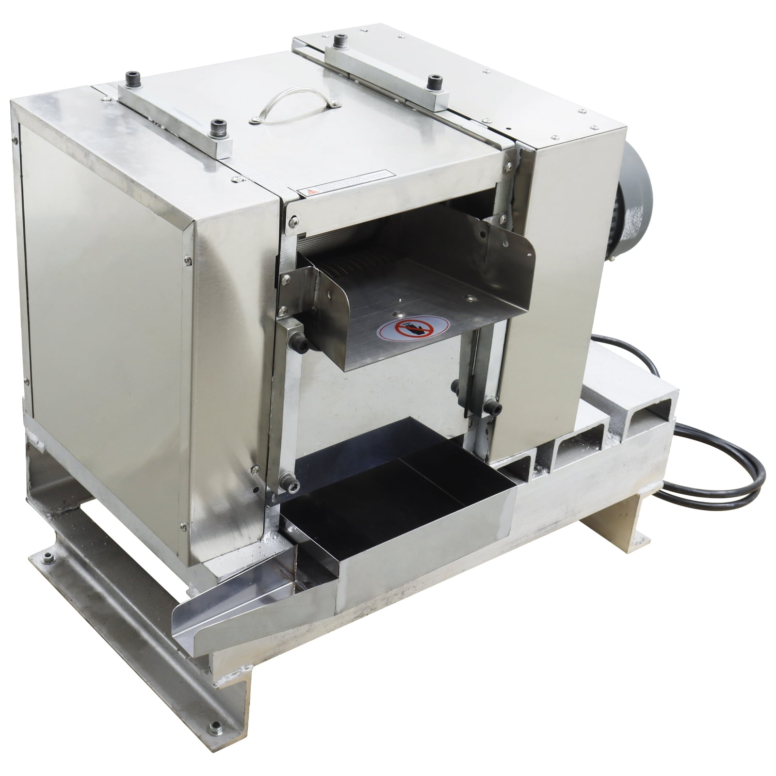 Sugarcane Juicer Extraction Machine Industrial 3 Rollers 1 Ton Capacity 220V 3PH 2200W