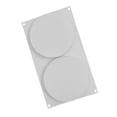 thumbnail image 1 of Sugarcraft Mould Christmas Flat Cylinder Shape Cookie Christmas Baking Gift Silicone Cake Plunger Cutter, 1 of 5